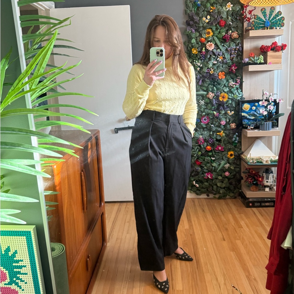 Black Lululemon Daydrift Office Pants size 6